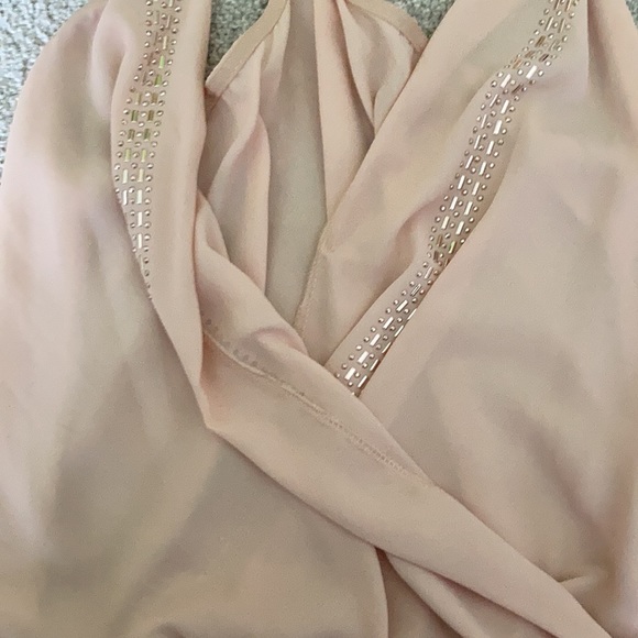 Charolette Russe Cross Cross Front Top with Gems - Picture 3 of 7